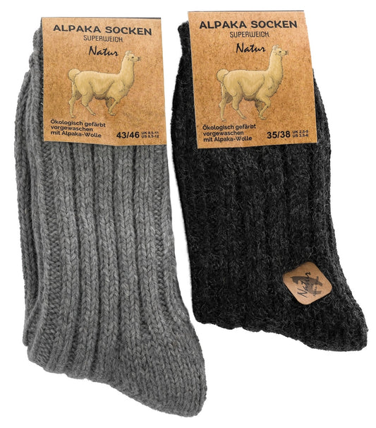 Ein paar Alpaka Socken